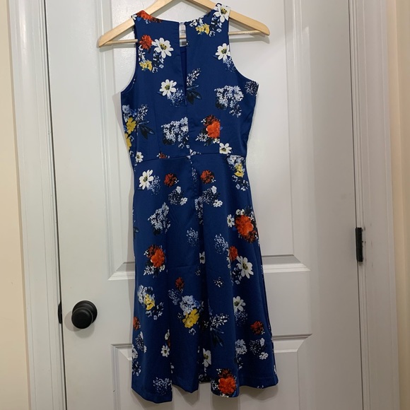 Banana Republic Blue Floral Dress - Picture 7 of 14